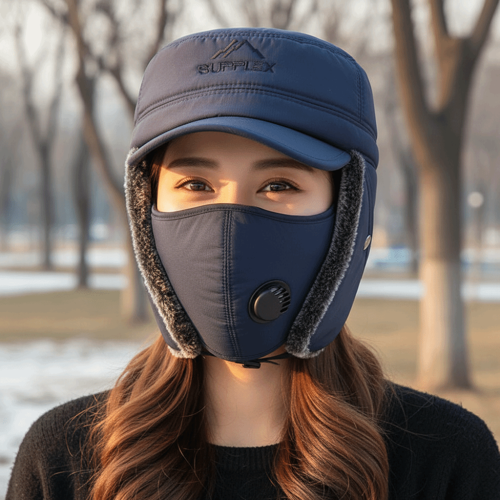 Trapper Hat Ear Flap - Thickened Winter Trapper Hat Detachable Fleece