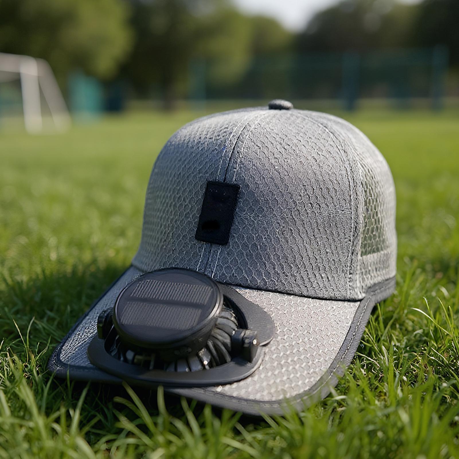 Fan Hat Sun Hat With Solar Pow - đánh giá và giá Dad Hat Cotton
