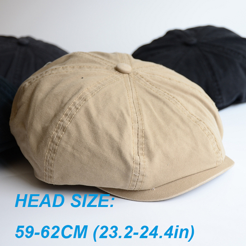 Nam Đầu Lớn Newsboy Nắp Peaky  - đánh giá và giá Snapback Hat Flat