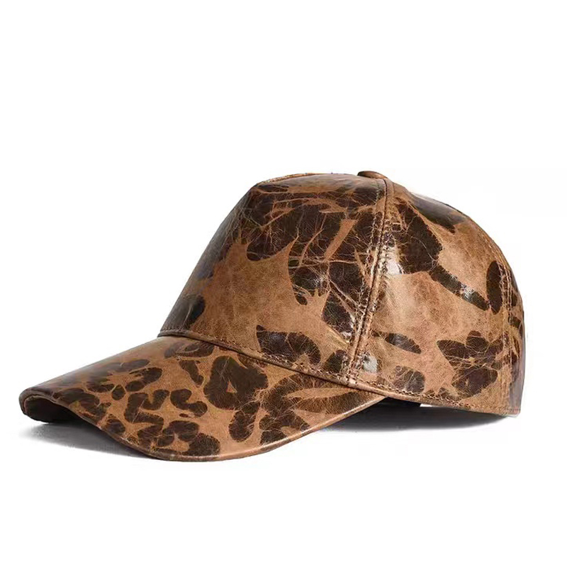 Letters Printed Leather Baseba - đánh giá và giá Baseball Cap Structured