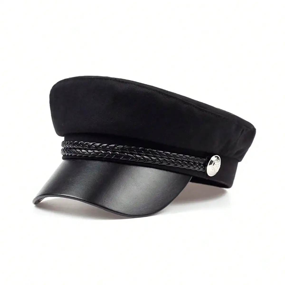 Unisex White Buckle Military H - đánh giá và giá Snapback Hat Flat