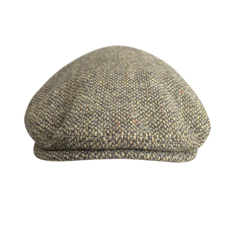New Wool Flat Cap Men's Golf C - đánh giá và giá Newsboy Cap Ivy